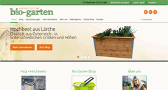 Desktop Screenshot of bio-garten.at